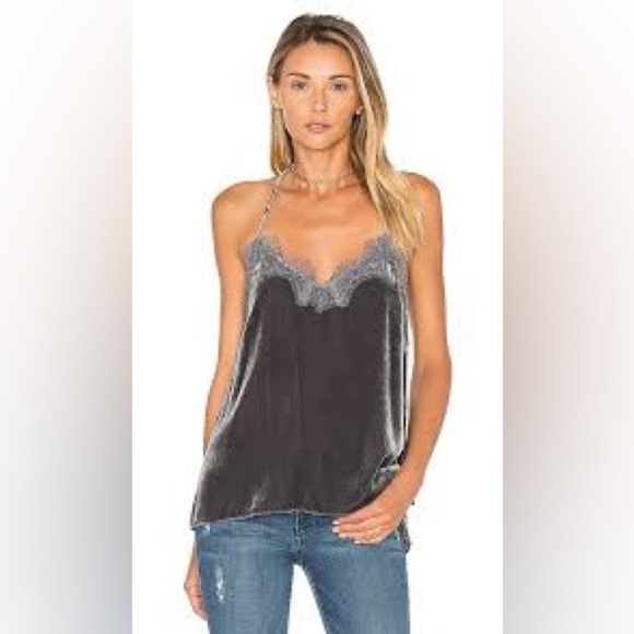 Cami NYC The Racer Velvet Camisole Revolve Size Small - Picture 1 of 10